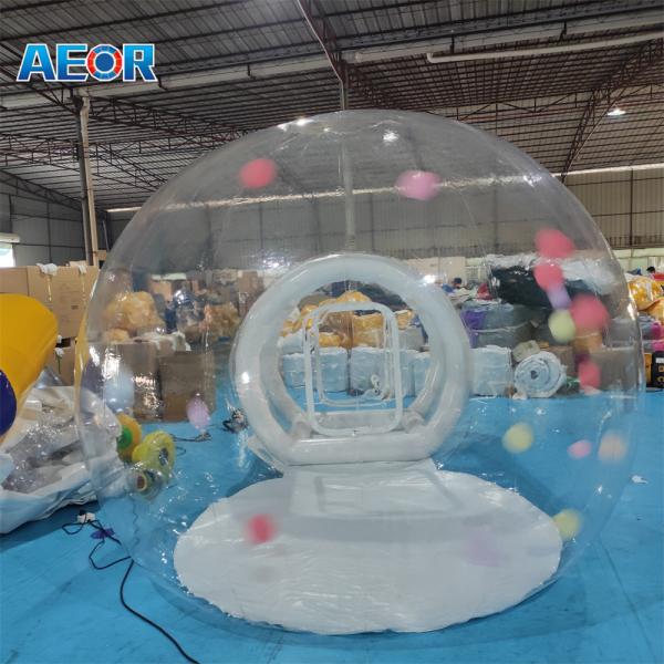 Casa de bolhas de balão inflável de novo design de grau comercial cúpula transparente casa de balões de bolhas infláveis