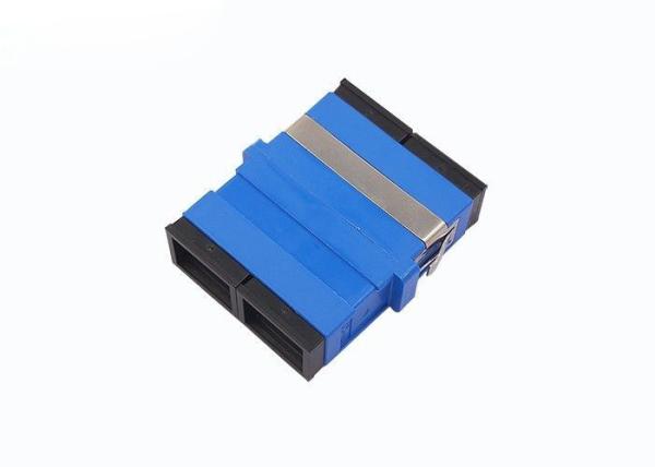 IEC Standard Fiber Optic SC to SC Adapter Duplex with Ceramic  Sleeve without flange Suppliers