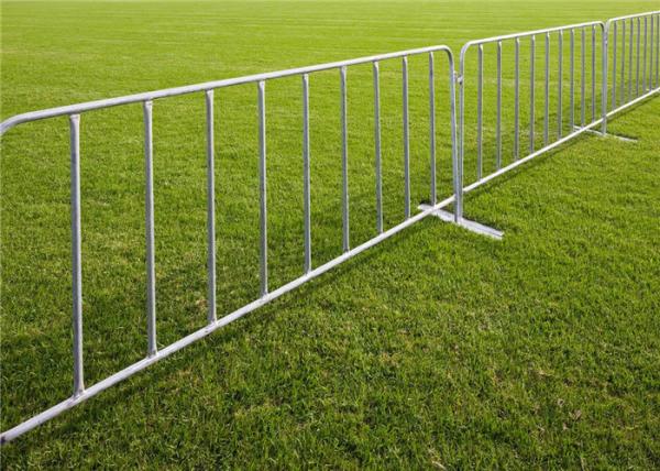 Galvanized removable crowd control barriers panels waterproof SGS standard