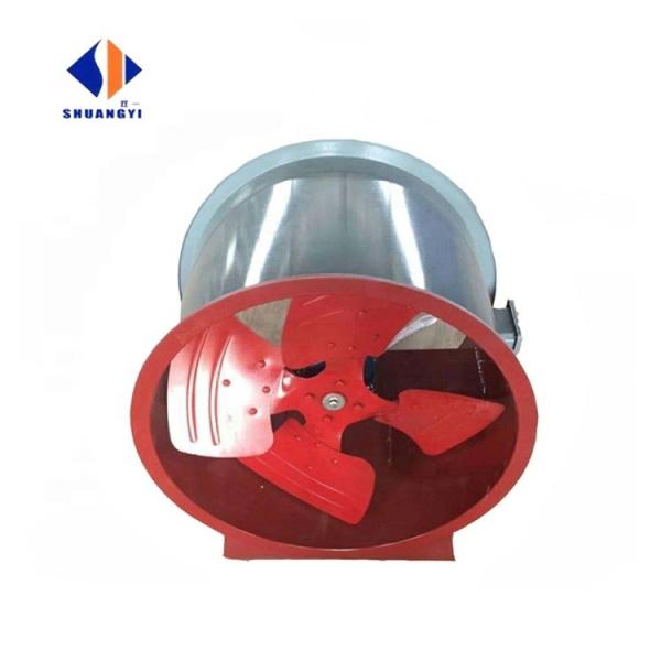 Bloqueador de escape axial portátil industrial de dois velocidades, à prova de explosão, para ventilador de ductos