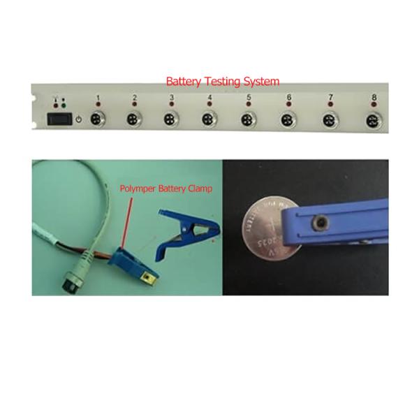Оборудование для испытания батареи 5В 10mA 8-канальный анализатор монетных батарей