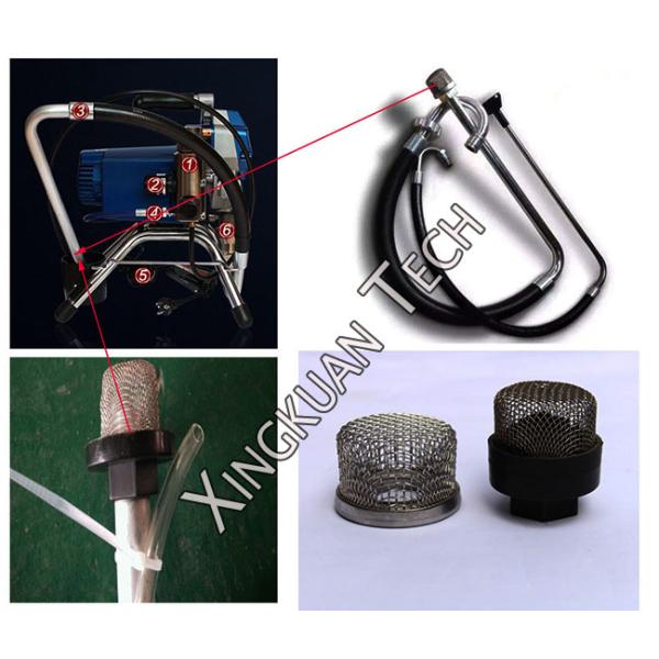 Безвоздушный стрейнер входа всасывания насоса сетки фильтра ячеистой сети спрейера краски