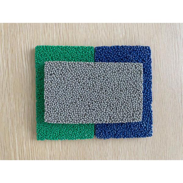 4mm Colored Recycled EPDM Rubber Particles Rice Shape