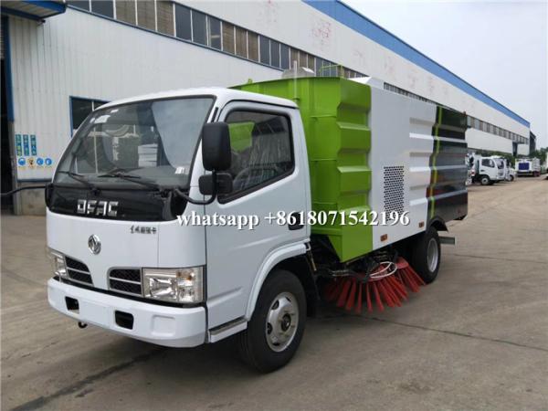 Small Street Cleaner Vehicle Road Sweeper Truck Mobile Cleaning Stainless Steel