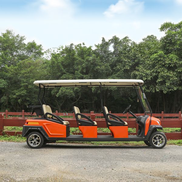 Electric Golf Carts Designed for Efficiency with 48 Volt 105 Amp Hour Lithium Battery and Intelligent Charging System