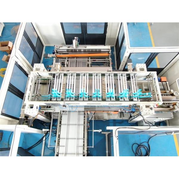 F-T8 500L/ Min Tissue Paper Wrapping Machine 5 Lanes LDPE 160 Packs / Min