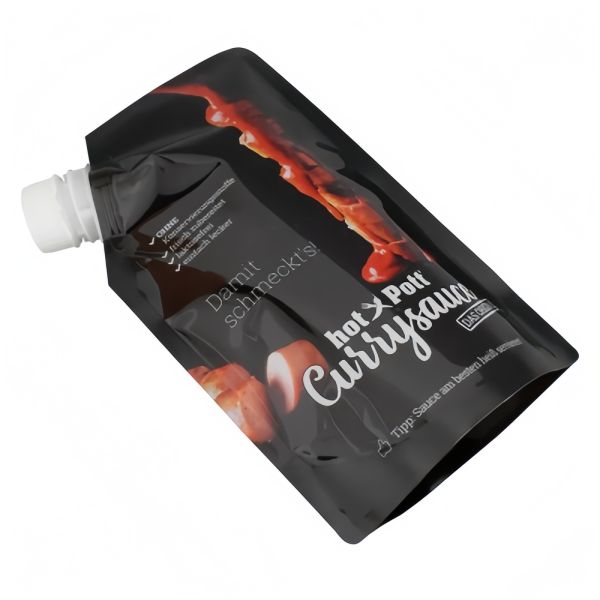 Aluminum Foil Customized Cussy Sauce Packaging Bag Squeeze Pouch