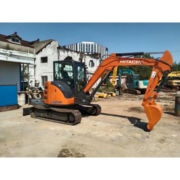 Hitachi ZX55USR-5A Used Mini Crawler Excavator Good Condition Mini Excavator Used
