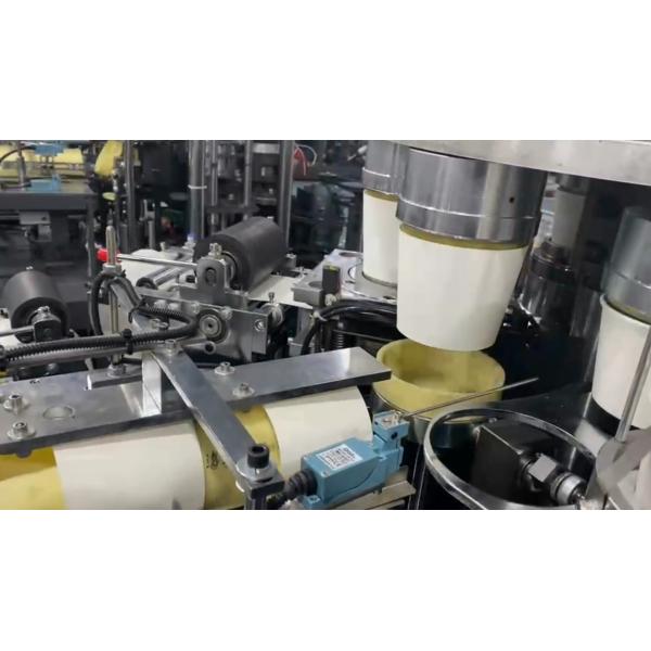 Bacia de papel revestida do Pe automático que faz a alta velocidade da máquina inteligente