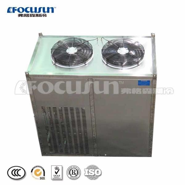 Máquina de gelo de lama industrial de 5 toneladas com aço inoxidável 304 e tensão 380v/3p/50hz