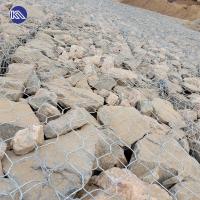 Marché africain Boîte de matelas en treillis galvanisé durable revêtu de PVC pour mur de retenue contre les inondations