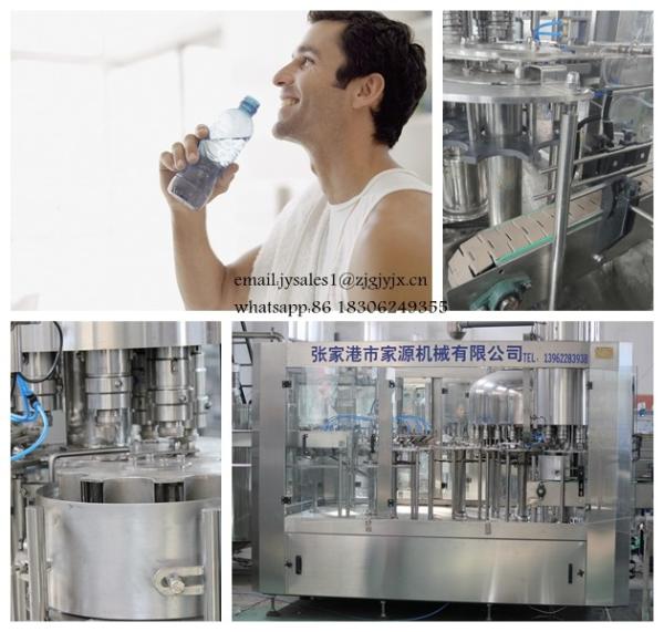 High Precision Mineral Water Bottle Filling Machine with PLC + Touch Screen Control