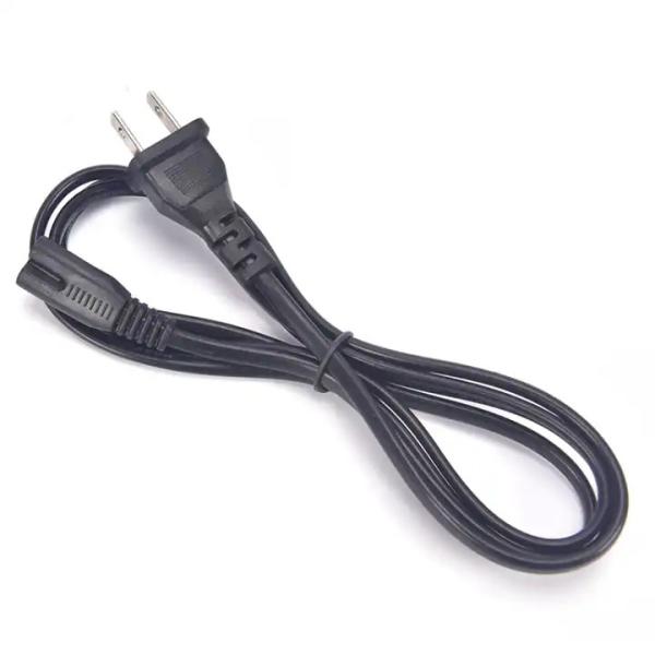 XianDa customized 250V 10A 2 Pin long pc Wire Extension Power cable supplies dyrerEU Universal ac 360 tv Power Cord