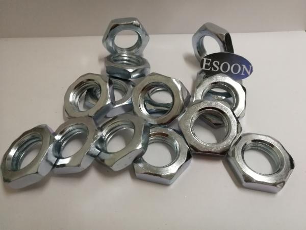 DIN936 Hexagon thin nuts ISO4035 GB6172.1-86,M20,Zinc Plating,Carbon steel