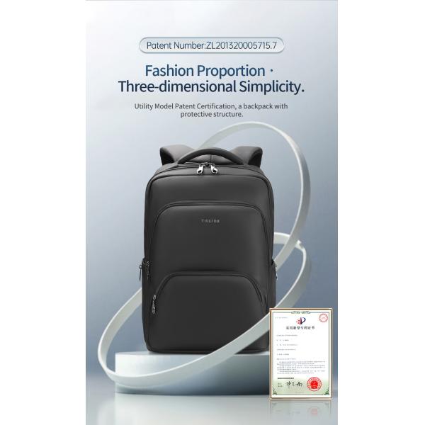 Tigernu High Quality Waterproof Leisure Student School 15.6inch Laptop Bag Backpack For Men