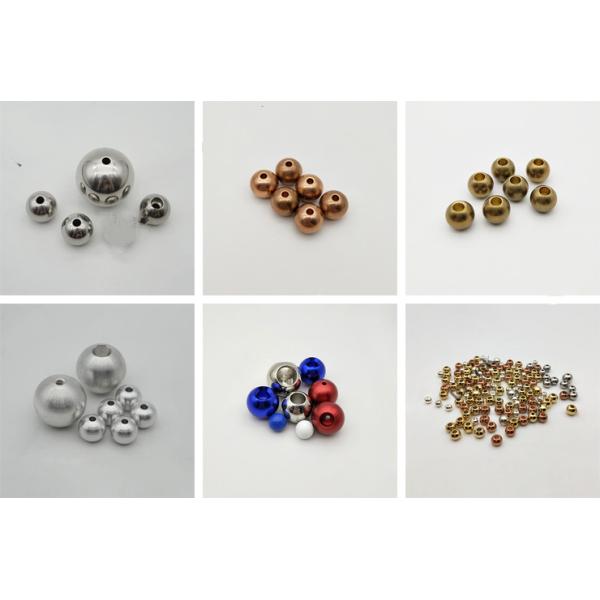 6-10 продетый нитку ММ шарик нержавеющей стали с картиной плакировкой выстукивая отверстия М3