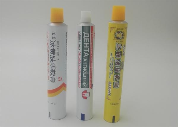 Aluminum Pharma Cream Tube 3 ML - 200 ML Capacity For Fucide Cream