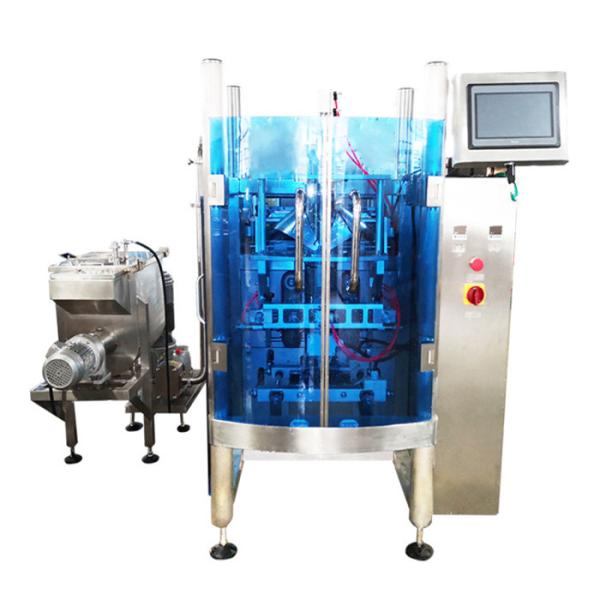 A máquina de enchimento automática do saquinho do grânulo para feijões do arroz de sal do petisco semeia o açúcar da especiaria
