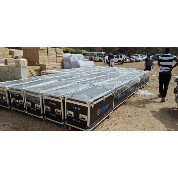 EXCEL LED Die-casting Aluminum 500x500mm Rental Screen P3.91 for Rental business