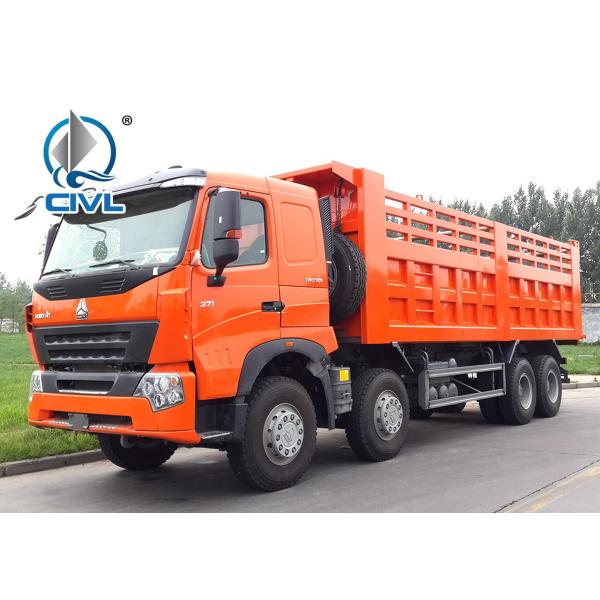 SINOTRUCK HOWO A7 Dump Truck 8x4, MODEL ZZ3317N3867N1, 371HP, LHD&RHD, LOADING 40T-50T.