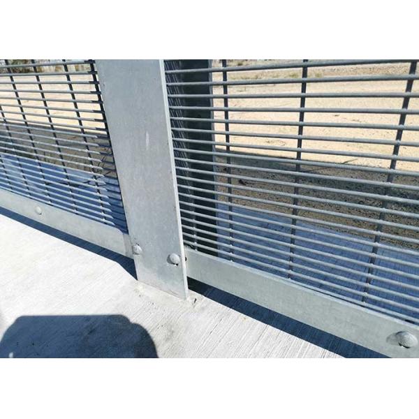 4mm Wire H post HD Galvanized Anti Theft Fence