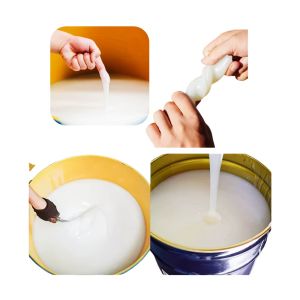 High Tear Strength Platinum Cure Silicone Rubber 40 Shore A 19 kN/m 1:1 Durable for Pad Printing Pads