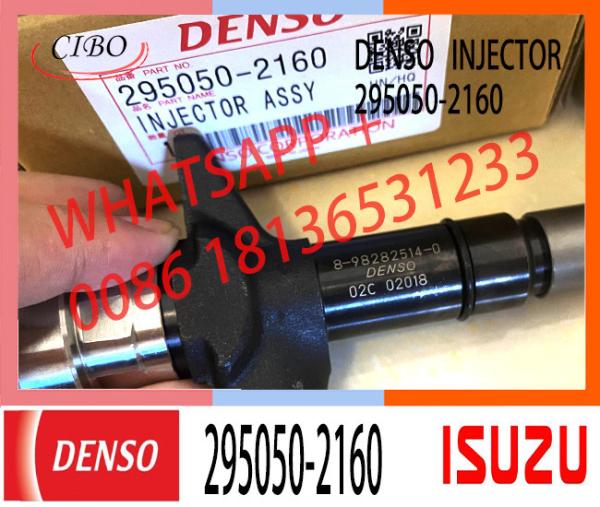 Injetor de combustível comum do trilho do injetor de combustível diesel 295050-2160 de alta qualidade 295050-2160 8-98282514-0 para o motor diesel