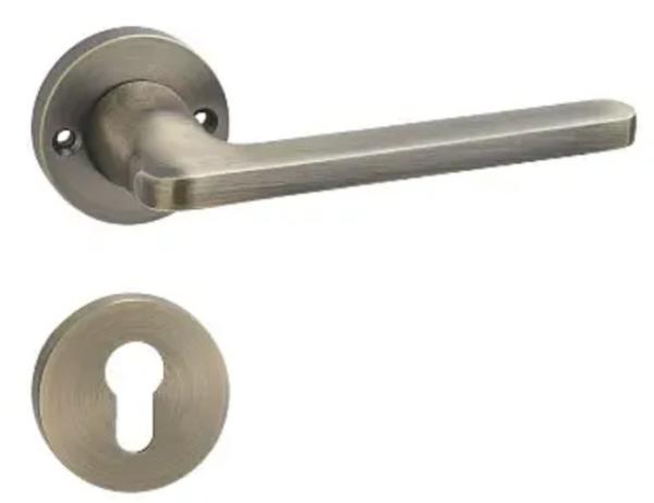 Single Type Aluminum Alloy Door Lock Handle for Indoor Corrosion-Resistant and Durable