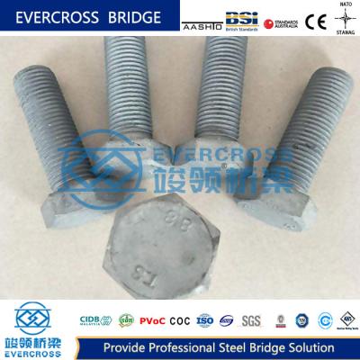 Gr50 Environmental Steel Grade High Strength Structural Bolt for Durable Bailey Bridge