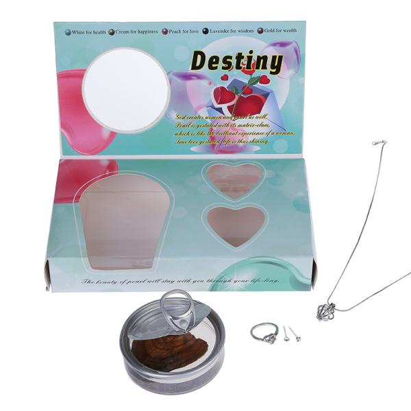 Love Pearl Gift Sets Including Earrings and Ring and Necklace for women gift