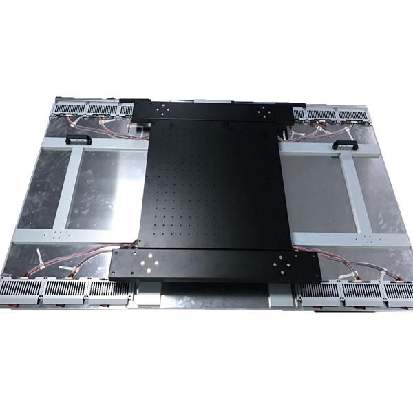 Painel industrial do Lcd do quadro aberto 98 placa exterior do menu do monitor 2000nits Digitas do Lcd da polegada