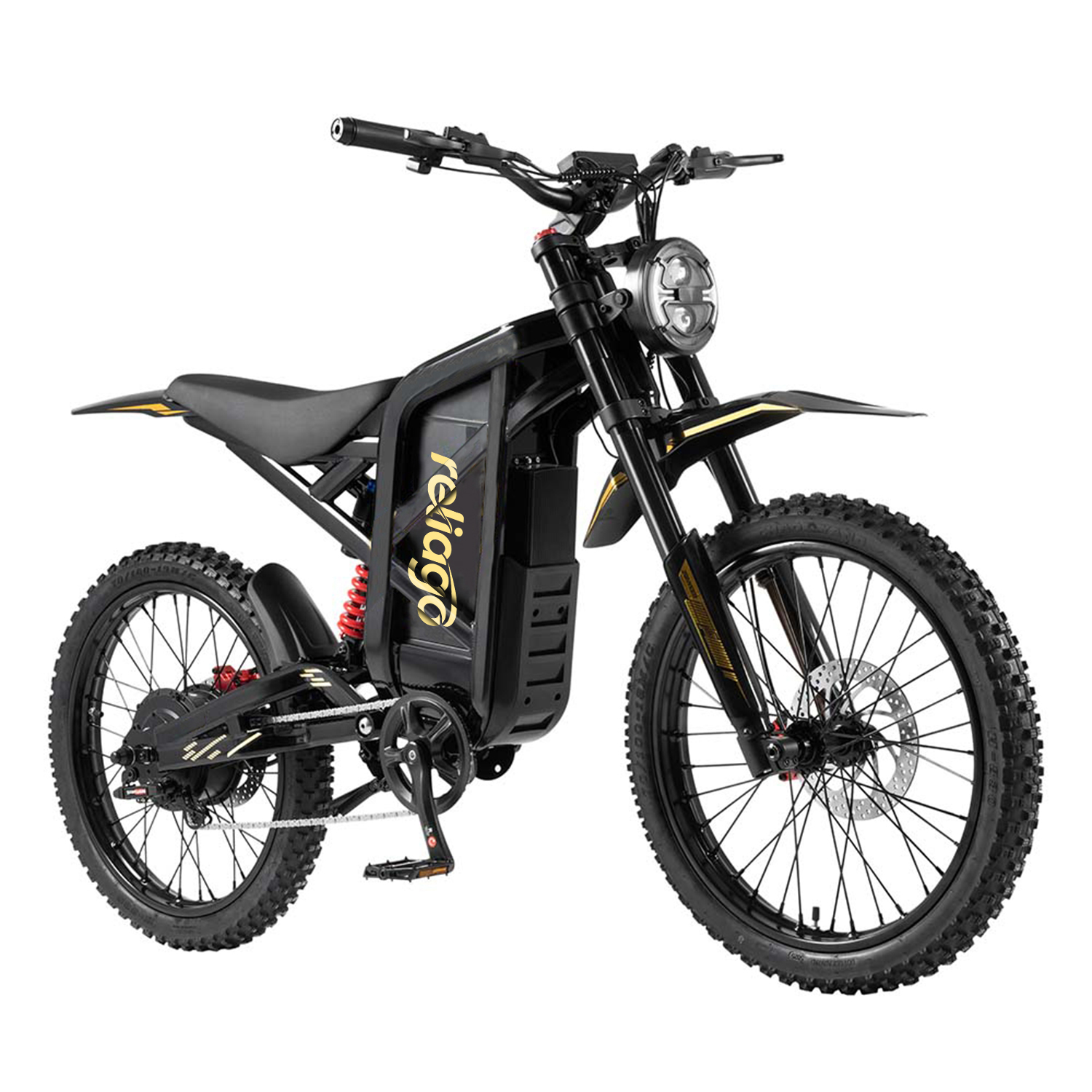 2000W Electric Dirt Bike With 48V 25Ah Battery ZX3 Off Road Ebike