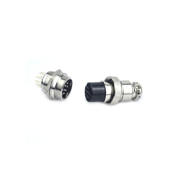 M20 Waterproof Led Connectors Electric Wire Mini Din Power Circular Male Female