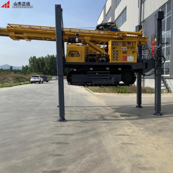 SL330S Hydraulic Crawler Water Well Drilling Rig 330M Depth