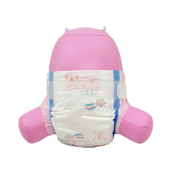400 500 600 700ml Absorbency Dry Disposable Baby Diapers
