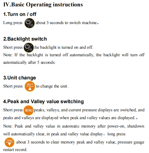 Манометр давления памяти манометра цифров высокой точности хранения