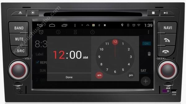 Ouchuangbo autoradio DVD gps Audi A4 2002-2008 S160 platform with 8G flash android 4.4 OS