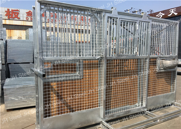 Премаде гальванизировало стойлы лошади твердой раздвижной двери европейские