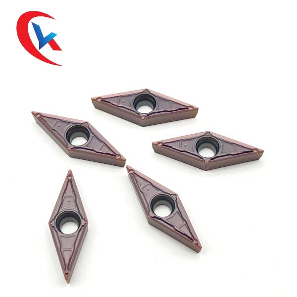 VBMT160404-MV Stainless Steel Finishing Tungsten Carbide Inserts PVD Coating