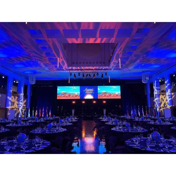 Stage LED Screens flexible LED backdrop screen with high refresh rate and waterproof design perfect for outdoor stage events and rental