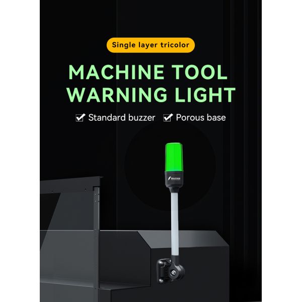 Luces apiladas en torre LED multicolor IP54 de 1 capa, mini advertencia para máquina CNC