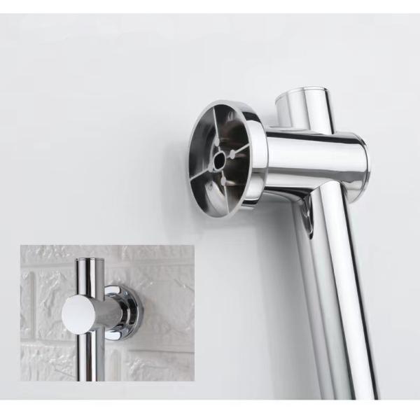 Support inoxydable L740xW470xH310 millimètre de barre coulissante de pommeau de douche de Chrome