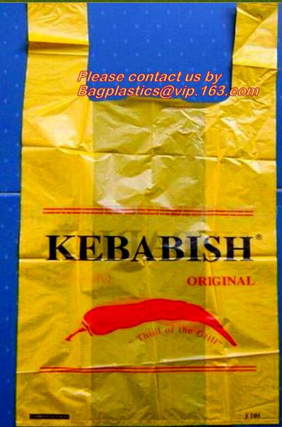 Produce Polyethylene Bags on a Roll, Take Out Disposable Plastic Food Bags Roll, Fruit Vegetables Grocery, BAGEASE, BAGS