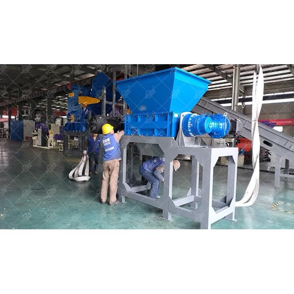 Waste Metal Recycling Shredder Yard Waste Metal Shredder Steel Shredder Scrap Metal Recycling Plant