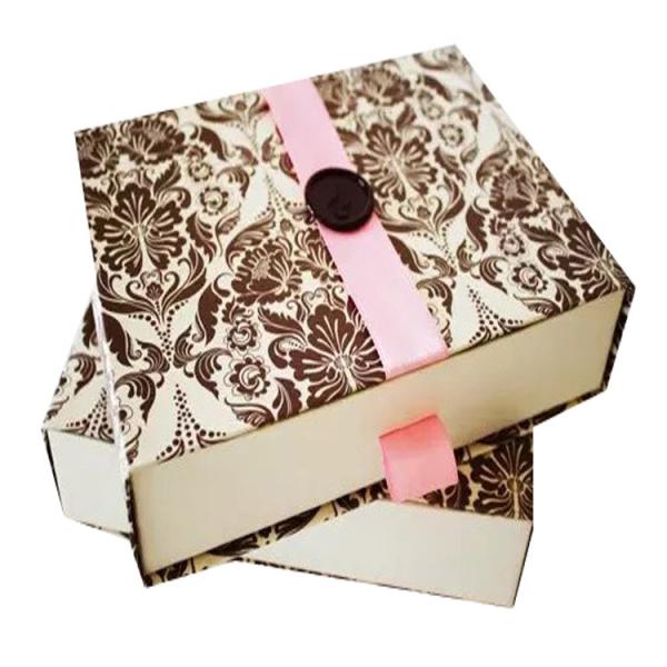 bespoke clothes button paper box luxury button gift box apparel drawer button box