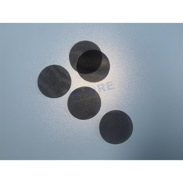 Hydrophobic Polyester Mesh Piece for Speaker Receiver Microphone Driver Anti-Mould Coating Black