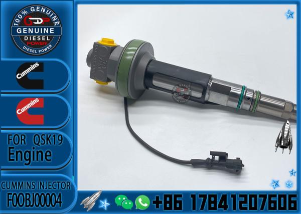 Original F00BJ00004 F00BJ00005 Fuel Injector 2867149 2882079 with Short Cable QSK19T3 Auto Parts