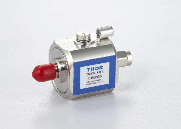 Coax Surge Arrester High Transmission Frequency , Tv Antenna Lightning Protection