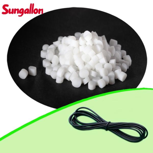 High-Performance Customizable TPE Granules Soft Comfortable Halogen-Free Eco-Friendly Yellowing Resistant for Headphone Cables