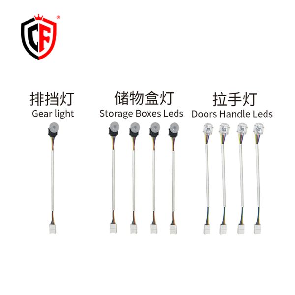 VW Golf 6 Car Interior Ambient Lighting Kit Vehicle Specific OEM Design